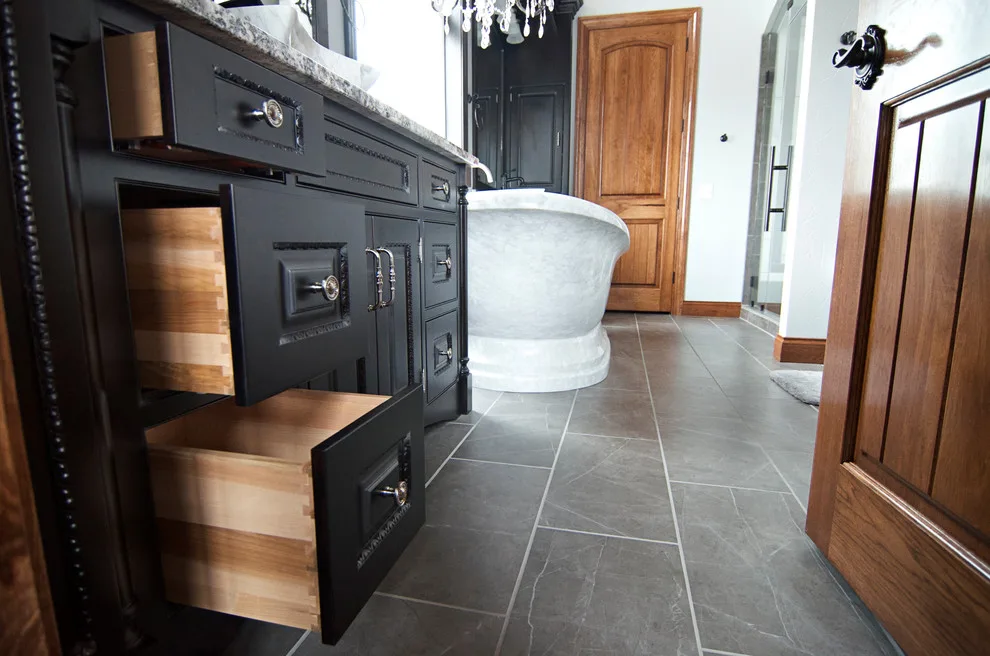 Elegant Tailored Bathrooms by Cornerstone Builders Of Terre Haute, Inc. - Photo 42