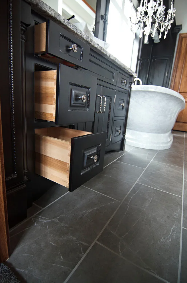 Elegant Tailored Bathrooms by Cornerstone Builders Of Terre Haute, Inc. - Photo 23