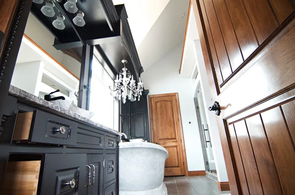 Elegant Tailored Bathrooms by Cornerstone Builders Of Terre Haute, Inc. - Photo 16