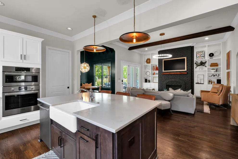 Contemporary Kitchen at Berry Farms by Southern Hills Construction - Photo 2