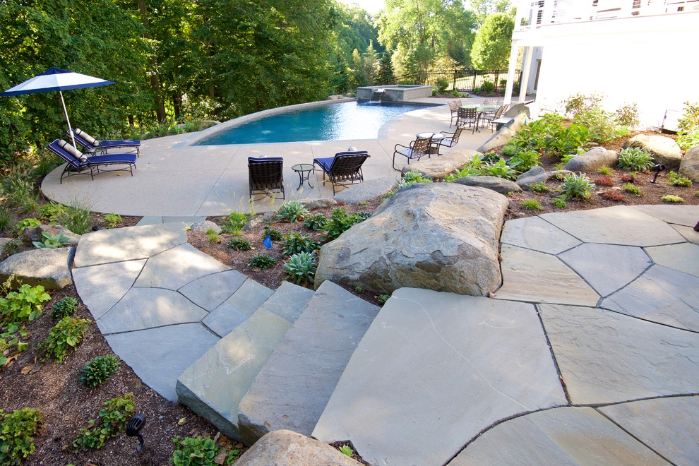 Contemporary Elements - Newtown Square, PA by Wallace Landscape Associates - Photo 37