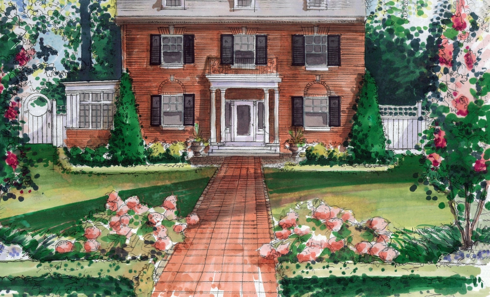 Custom Drawings and Renderings by Wallace Landscape Associates - Photo 3