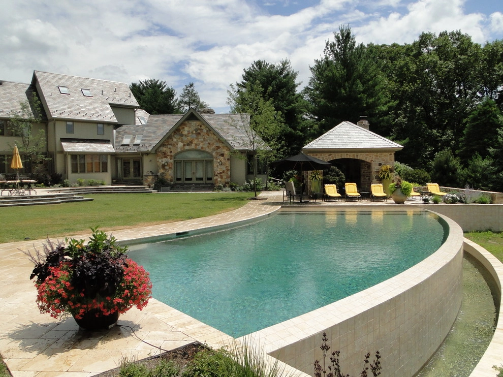 Infinity Edge Elements - Lower Merion, PA by Wallace Landscape Associates - Photo 16