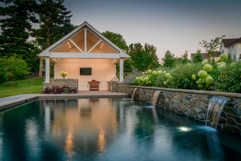 Radnor Poolscape by Wallace Landscape Associates - Photo 5