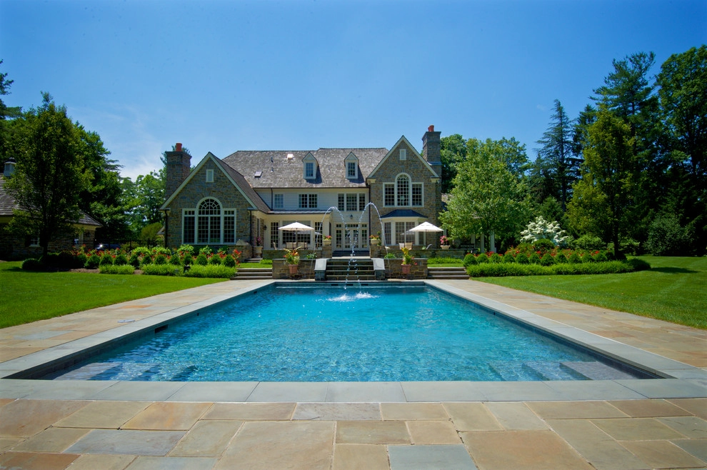 Traditional Elements - Black Rock - PA by Wallace Landscape Associates - Photo 9