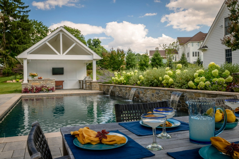 Radnor Poolscape by Wallace Landscape Associates - Photo 4