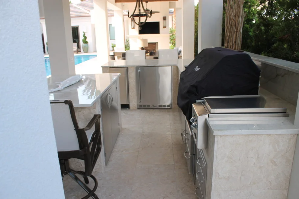 Cabana, Guest Lodge & Courtyard Swimming Pool by DKM Custom Homes - Photo 38