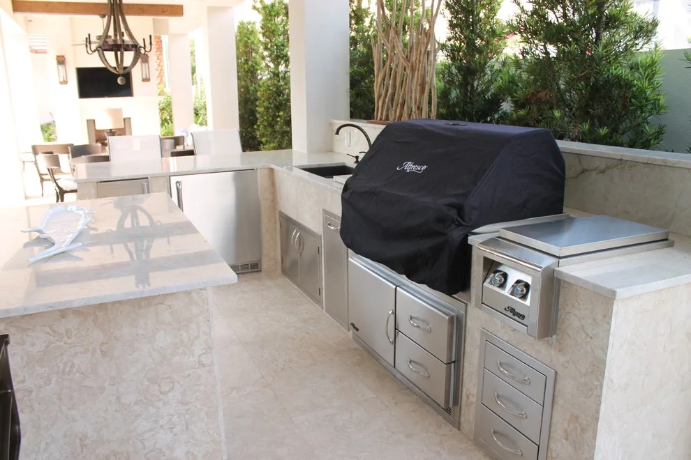 Cabana, Guest Lodge & Courtyard Swimming Pool by DKM Custom Homes - Photo 24
