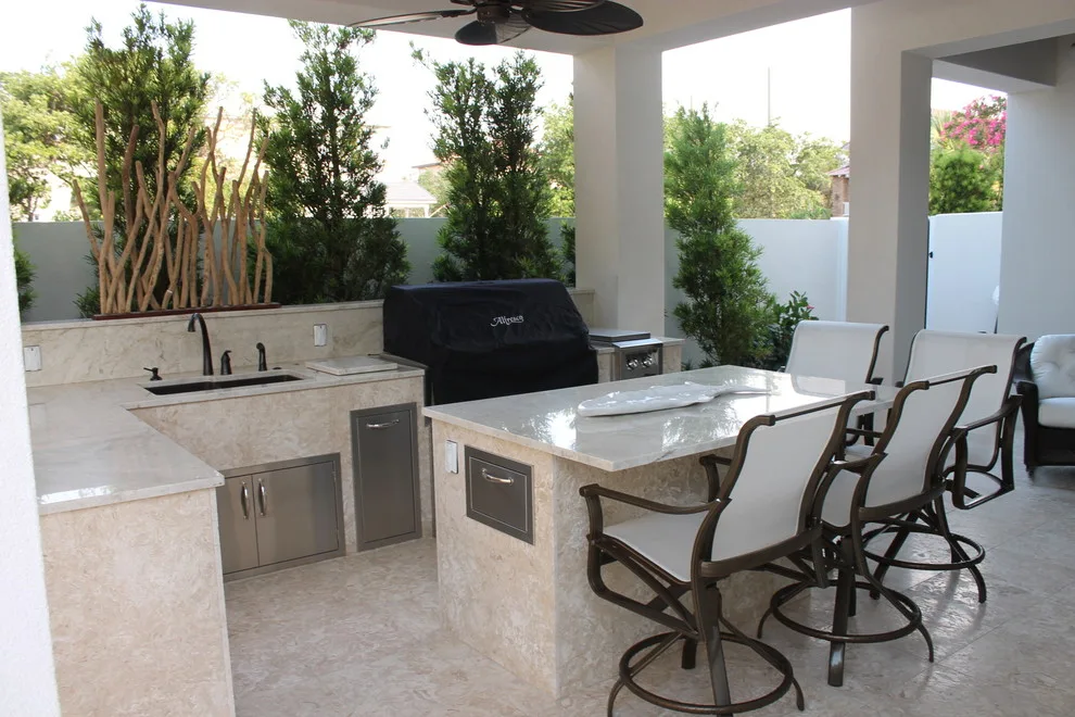 Cabana, Guest Lodge & Courtyard Swimming Pool by DKM Custom Homes - Photo 30