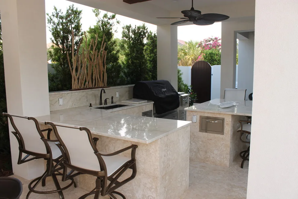 Cabana, Guest Lodge & Courtyard Swimming Pool by DKM Custom Homes - Photo 33