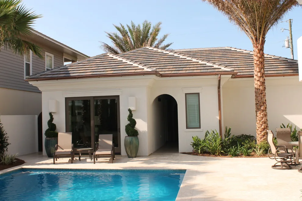 Cabana, Guest Lodge & Courtyard Swimming Pool by DKM Custom Homes - Photo 41