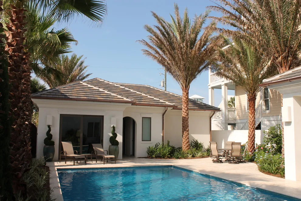 Cabana, Guest Lodge & Courtyard Swimming Pool by DKM Custom Homes - Photo 19