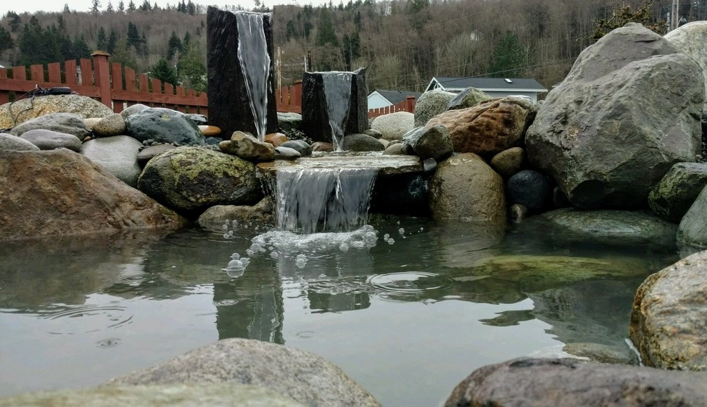 Custom Water Feature - Camano Island WA by Waterfall Pond Supply - Photo 3