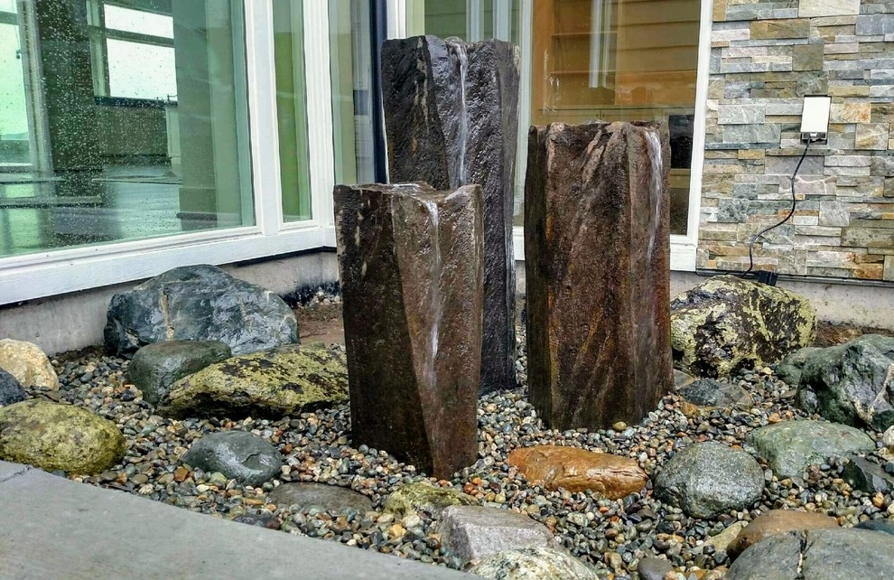 Custom Water Feature - Edmonds WA by Waterfall Pond Supply - Photo 2