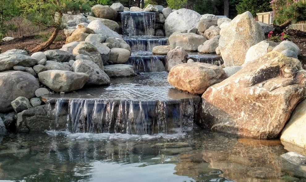 Custom Water Feature - Bellingham WA by Waterfall Pond Supply - Photo 3
