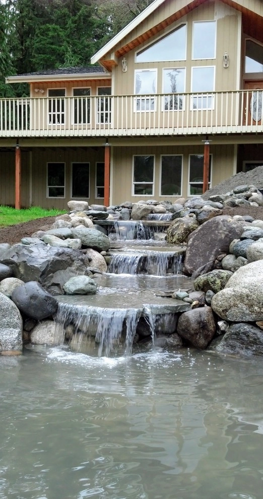 Custom Water Feature - Arlington WA by Waterfall Pond Supply - Photo 2