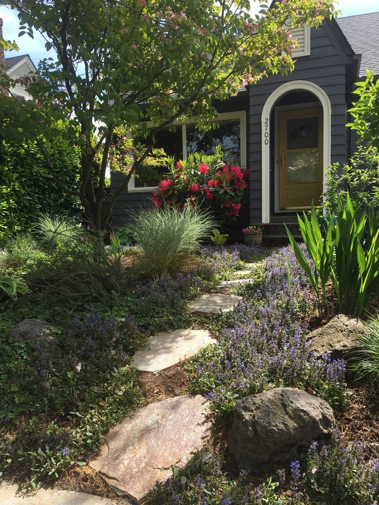 NE Portland Hidden Garden by Wheel & Barrow Landscape Design & Maintenance - Photo 9