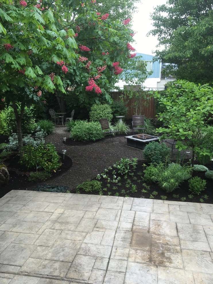 St. Johns Garden with Rustic Garden Shed by Wheel & Barrow Landscape Design & Maintenance - Photo 4