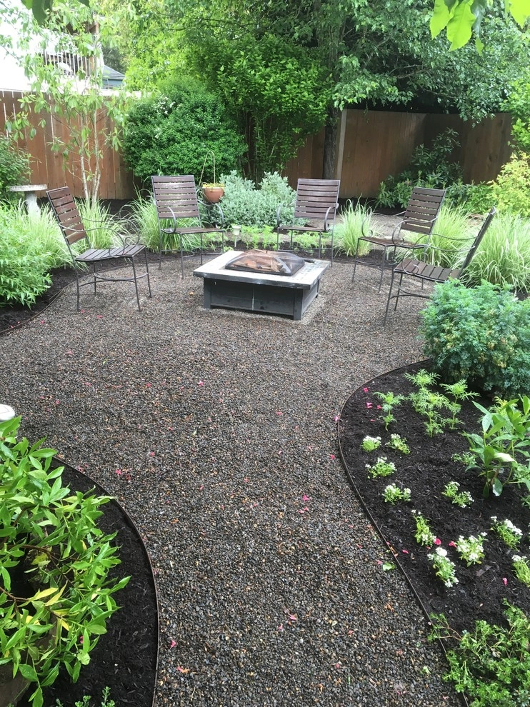 St. Johns Garden with Rustic Garden Shed by Wheel & Barrow Landscape Design & Maintenance - Photo 9