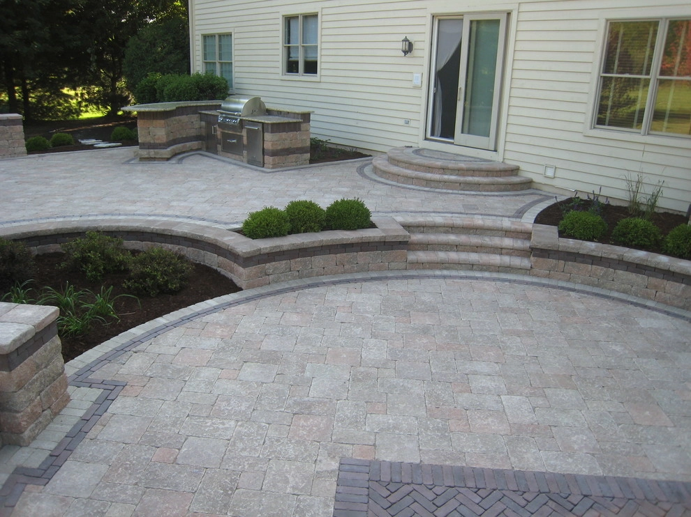 Unilock Brick Patios by Whispering Hills Garden & Landscape Design Center - Photo 5