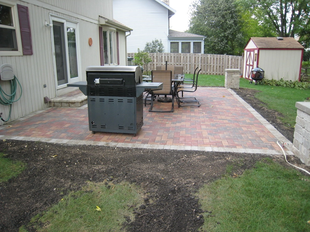 Unilock Brick Patios by Whispering Hills Garden & Landscape Design Center - Photo 7