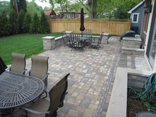 Unilock Brick Patios by Whispering Hills Garden & Landscape Design Center - Photo 10