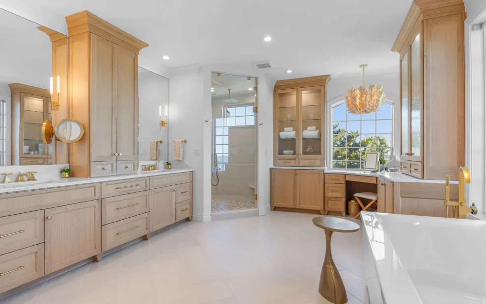 Chic Bathroom Renovation at the Beach by EDC Homes - Photo 3