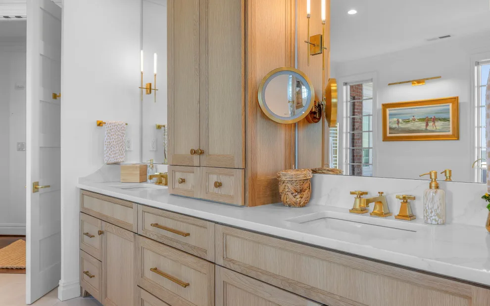 Chic Bathroom Renovation at the Beach by EDC Homes - Photo 22