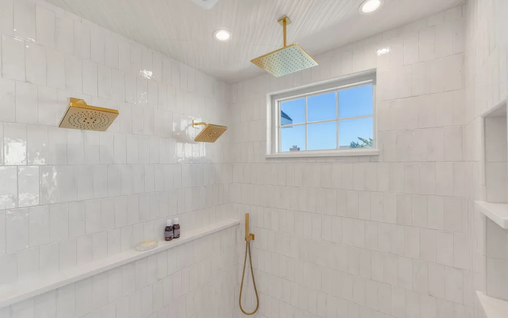Chic Bathroom Renovation at the Beach by EDC Homes - Photo 15