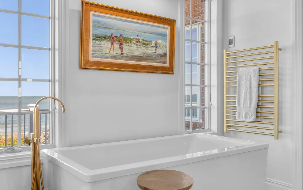 Chic Bathroom Renovation at the Beach by EDC Homes - Photo 19
