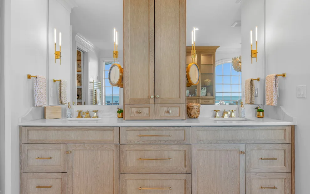 Chic Bathroom Renovation at the Beach by EDC Homes - Photo 2
