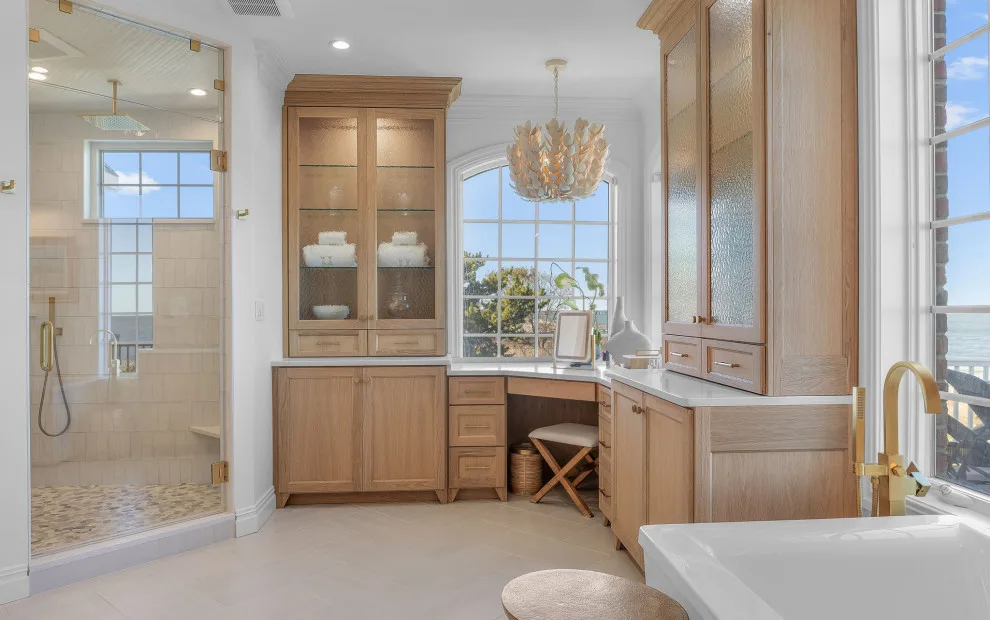 Chic Bathroom Renovation at the Beach by EDC Homes - Photo 17