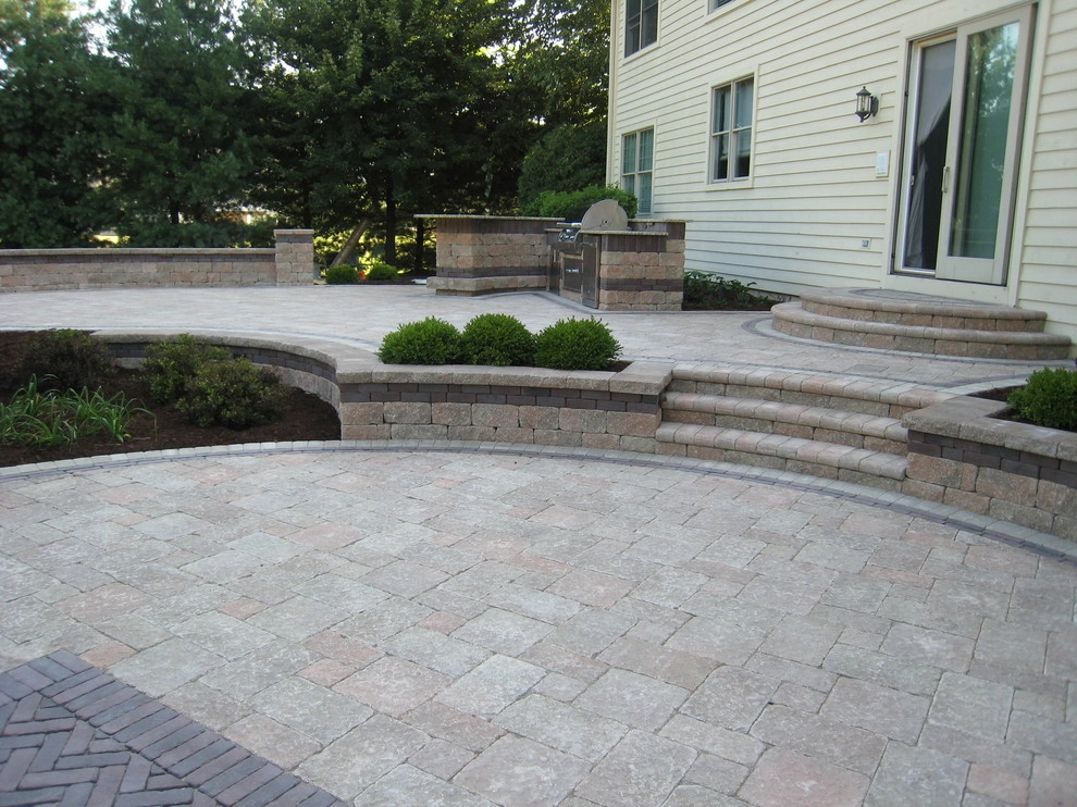 Unilock Brick Patios by Whispering Hills Garden & Landscape Design Center - Photo 14