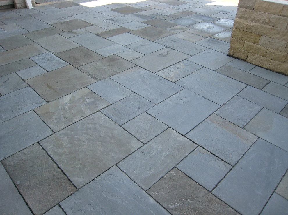 Natural Stone Patios by Whispering Hills Garden & Landscape Design Center - Photo 4