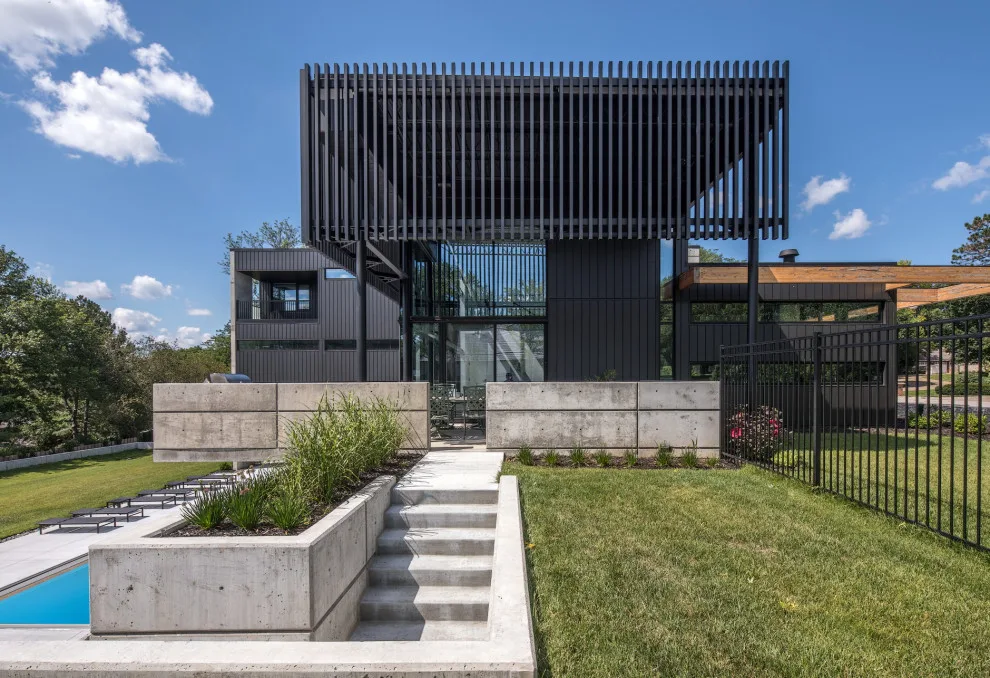 Contemporary Industrial Custom Residence by Bloomfield Custom Homes - Photo 3