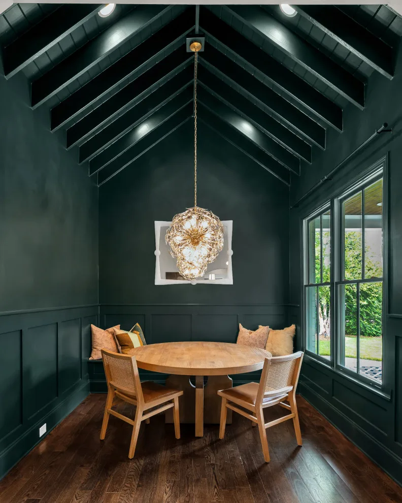 Vibrant Hued Dining Space by Southern Hills Construction - Photo 3