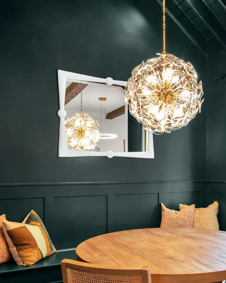 Vibrant Hued Dining Space by Southern Hills Construction - Photo 2