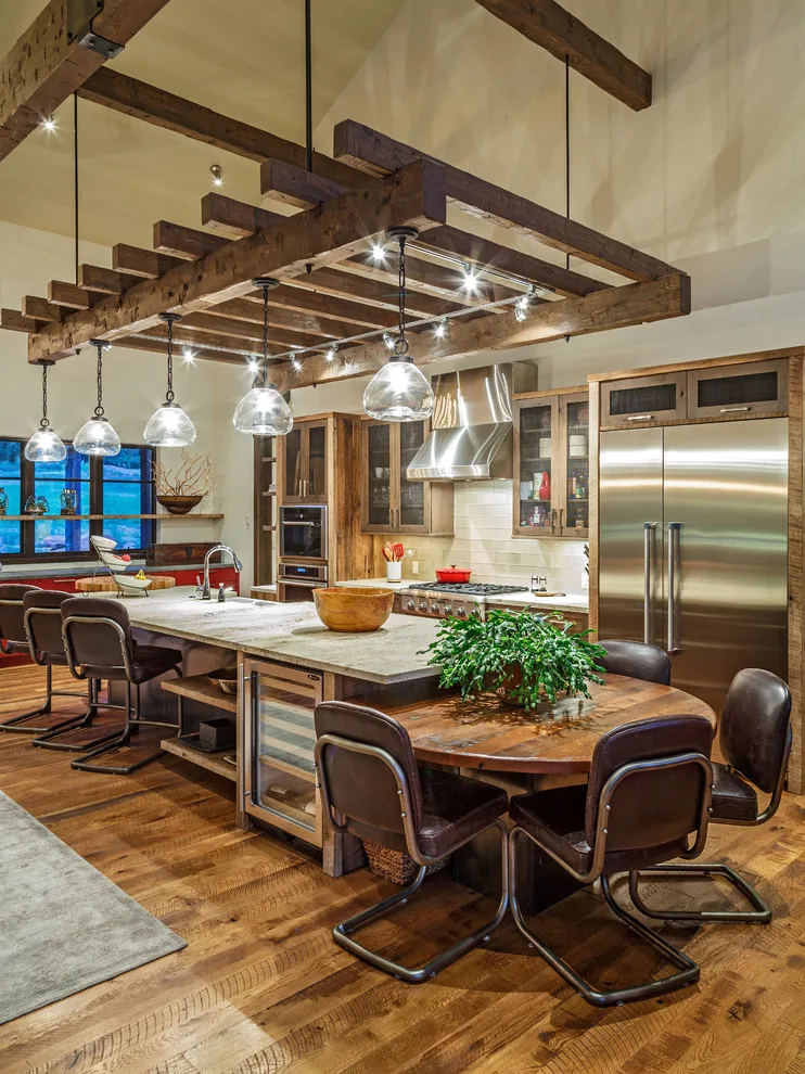 Contemporary Rustic Home by Veritas Fine Homes Inc - Photo 6