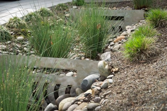 Mid Century Hardscape Patio Upgrade by Wolfstone Landscape Design - Photo 11