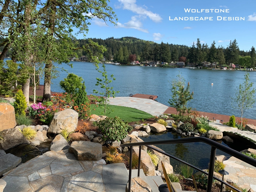 Lakeside Living by Wolfstone Landscape Design - Photo 6