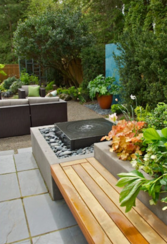 Mid Century Hardscape Patio Upgrade by Wolfstone Landscape Design - Photo 6