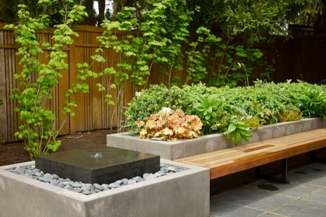 Mid Century Hardscape Patio Upgrade by Wolfstone Landscape Design - Photo 13