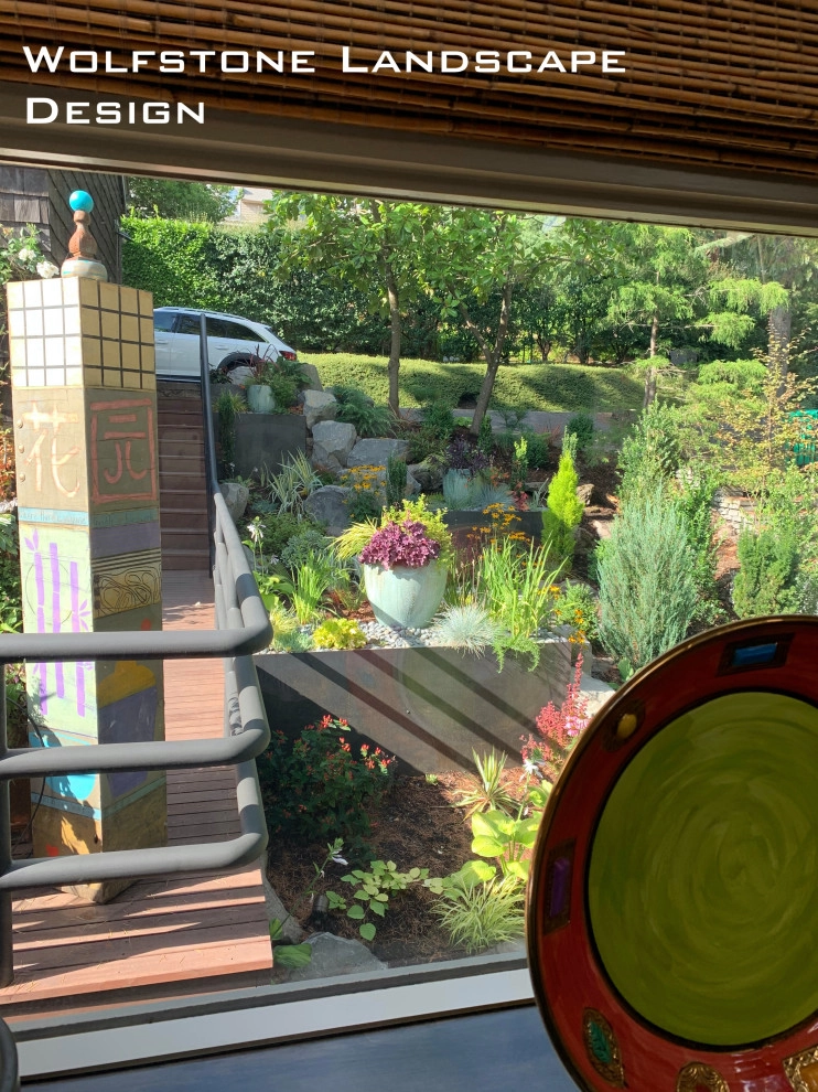 Wolfstone Hillside Artist's Garden by Wolfstone Landscape Design - Photo 4