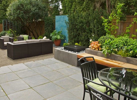 Mid Century Hardscape Patio Upgrade by Wolfstone Landscape Design - Photo 15