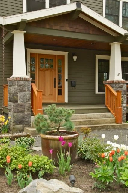 Craftsman Style Landscape - Mt. Tabor by Wolfstone Landscape Design - Photo 8