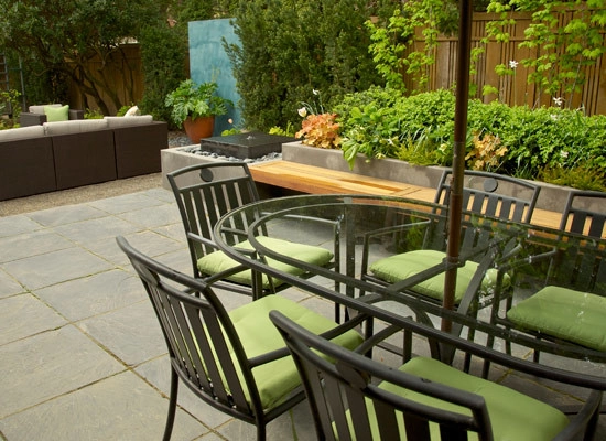 Mid Century Hardscape Patio Upgrade by Wolfstone Landscape Design - Photo 5
