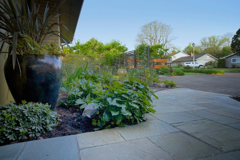Family Front Yard Renovation by Wolfstone Landscape Design - Photo 8