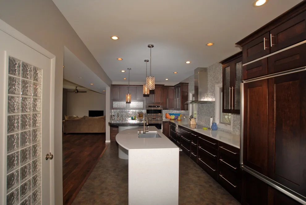 Modern Kitchen Renovation by Cornerstone Builders Of Terre Haute, Inc. - Photo 25