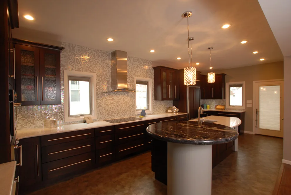 Modern Kitchen Renovation by Cornerstone Builders Of Terre Haute, Inc. - Photo 14