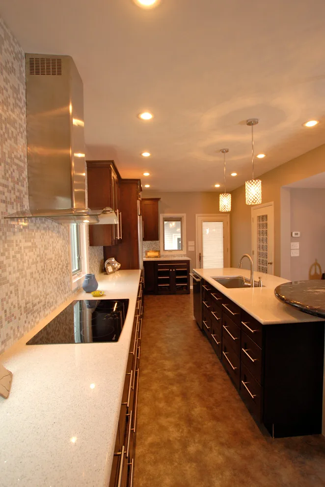 Modern Kitchen Renovation by Cornerstone Builders Of Terre Haute, Inc. - Photo 4